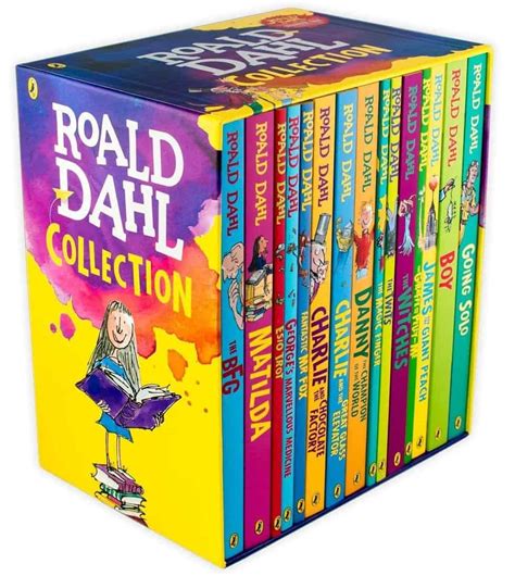 Roald dahls svarte bok book. Roald Dahl 15 Books Box Set - Young Scientists Reader