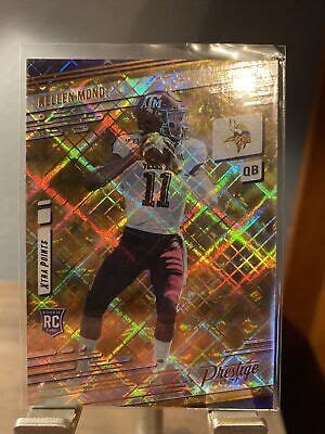 Panini Prestige Kellen Mond Gold Diamond Xtra Points Rookie Rc