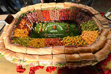 That's where we went last sunday afternoon. Catering ESPN's "Party Spread" required an experienced ...