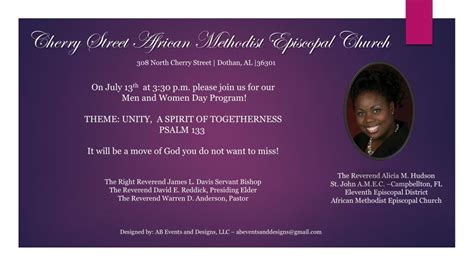 Ppt Cherry Street African Methodist Episcopal Church Powerpoint