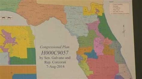 Legislature Releases Proposed Map Of Congressional Districts