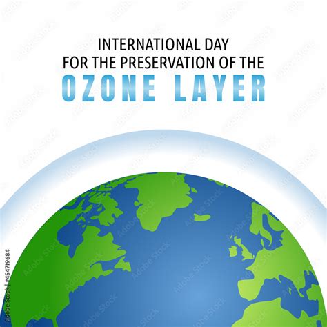 Vector Graphic Of International Day Of Preservation Of The Ozone Layer