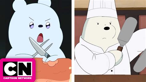 Ice Bear Has The Sizzle We Bare Bears We Baby Bears Cartoon
