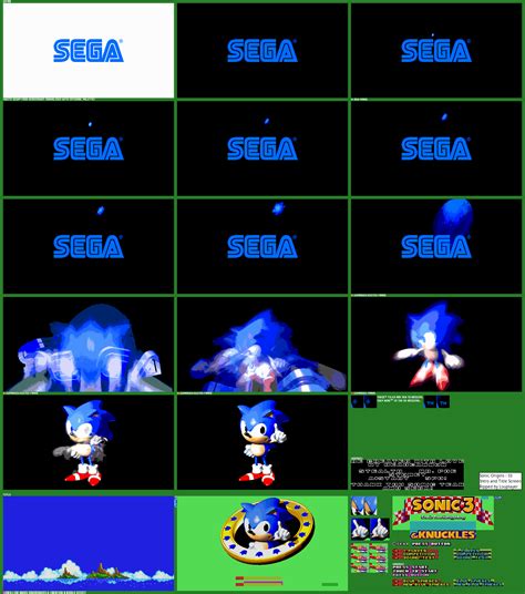 The Spriters Resource Full Sheet View Sonic Origins Intro And