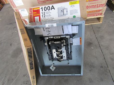 As per our directory the writers of square d 100 amp sub panel wiring diagram have made all reasonable attempts to offer latest and precise information and facts for the readers of this publication. NEW SQUARE D HOM12M100C 100 AMP 12 CKT MAIN BREAKER INDOOR ...