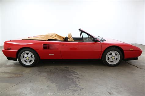 What an amazing, and remarkable car this is! 1989 Ferrari Mondial T Cabriolet | Beverly Hills Car Club