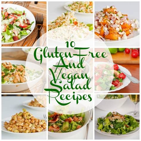 10 Deliciously Healthy Vegan Gluten Free Salad Recipes