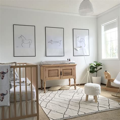 Scandinavian Nursery Gender Neutral Nursery Baby Nursery Babies Room