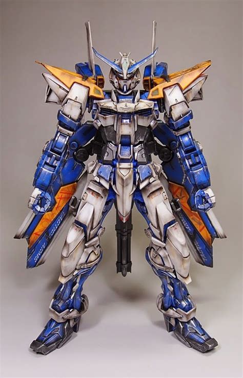 Painted Build Mg 1100 Gundam Astray Blue Frame Second Revise
