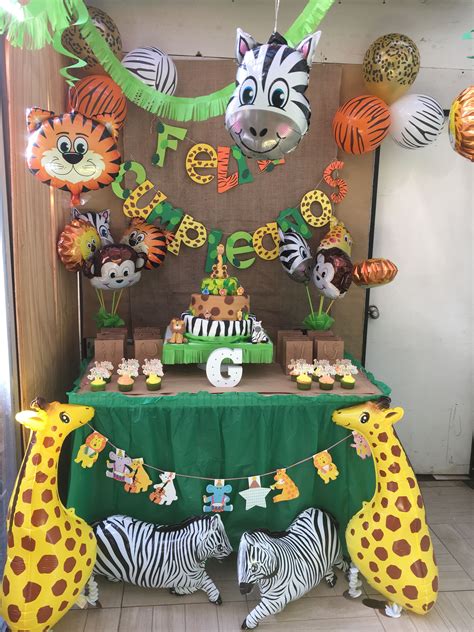 Cumpleaños Safari Safari Birthday Jungle Birthday Party Safari