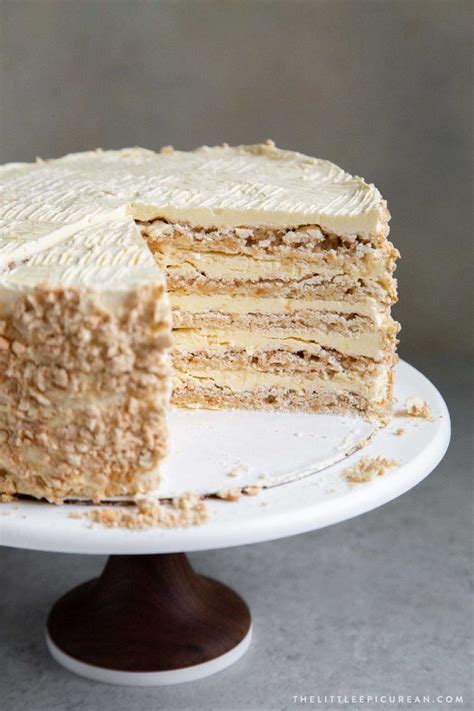 This is my version of sans rival cake recipe, enjoy!!! Sans Rival Cake - The Little Epicurean | Recipe in 2020 ...