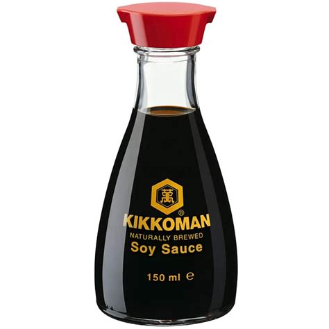 Kikkoman Naturally Brewed Soy Sauce 150 Ml Grocery