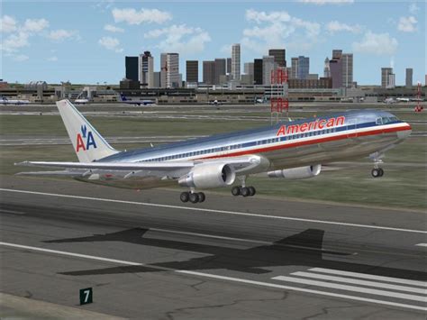 American Airlines Livery For The Boeing 767 300 Level D Fs2004