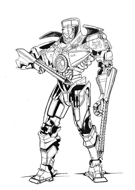 Disegni da colorare sul bordo del Pacifico | Pacific rim, Coloring