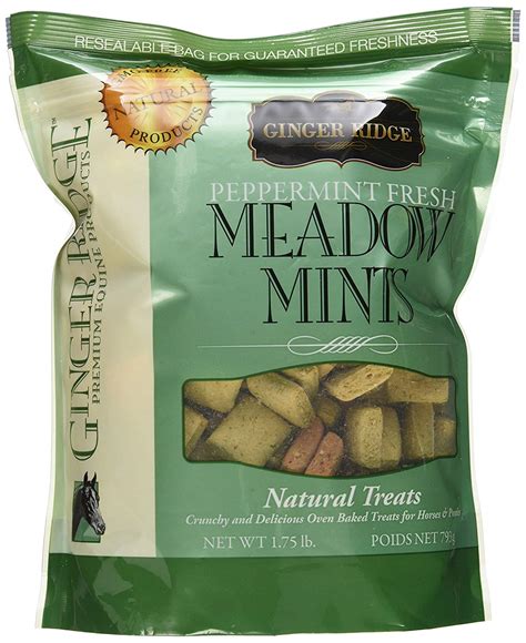 Ginger Ridge Peppermint Fresh Meadow Mints Horse Treats 175 Pounds Ebay
