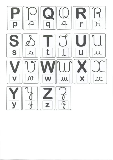 Alfabeto Quatro Tipos De Letras Alfabeto Letras Y Alfabeto Para