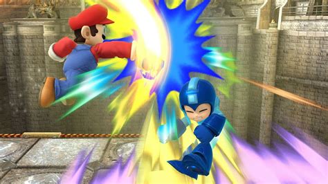 Mario Vs Mega Man Super Smash Bros Wii U For Glory Youtube
