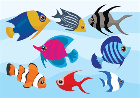 Dibujos Animados De Vectores De Peces Fish Vector Cartoon Fish Cartoon