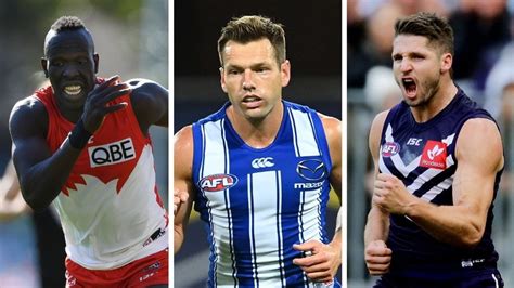 AFL Trade Period 2020 Full List Of Trades News Rumours Clubs