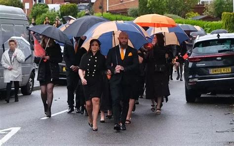 Azaylia Cains Funeral Sees Hundreds Of Well Wishers Line The Streets
