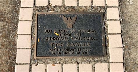 Troop Opens Time Capsule Buried For Two Decades And This Is What They