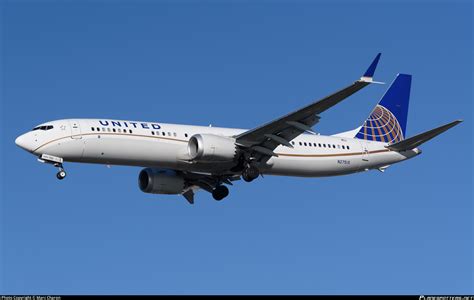 N27515 United Airlines Boeing 737 9 Max Photo By Marc Charon Id