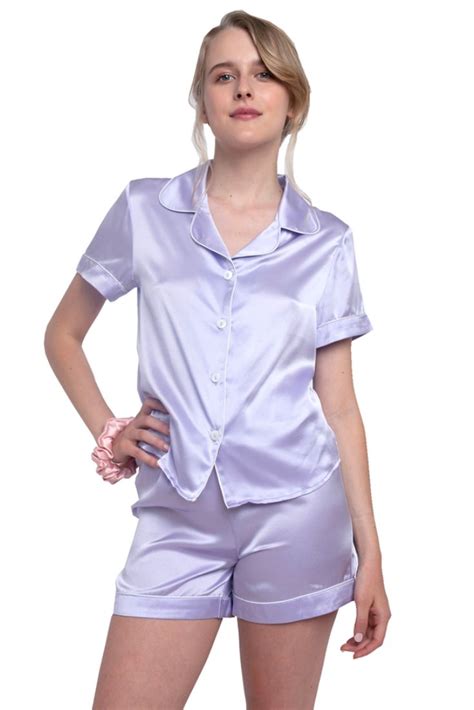 Silk Short Pajama Set (22 Momme) | Short pajama set, Pajama set, Silk