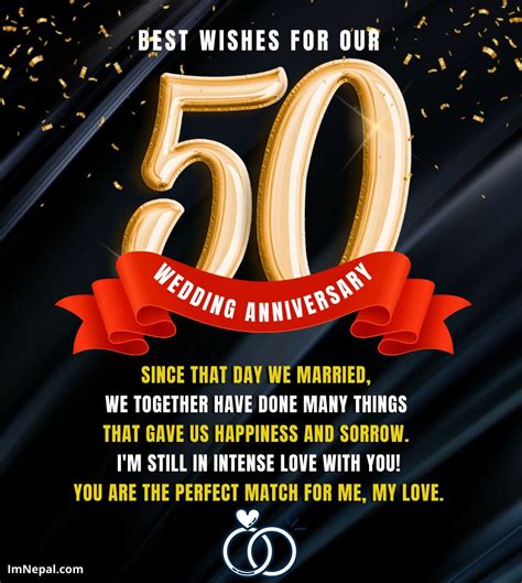 Congratulations Messages For 50th Wedding Anniversary Best Wishes