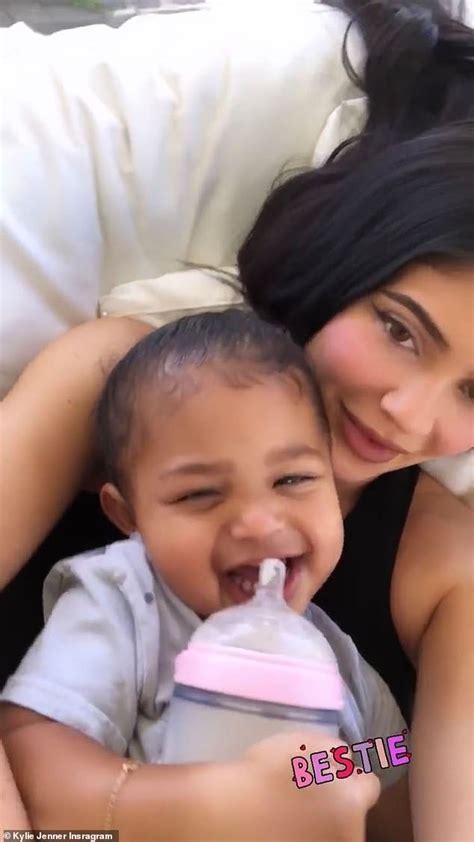 Kylie Jenner Shares Video Of Daughter Stormi Kissing Her As She