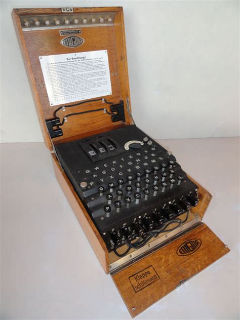 German Ww Ii Air Force Enigma Cipher Machine For Sale