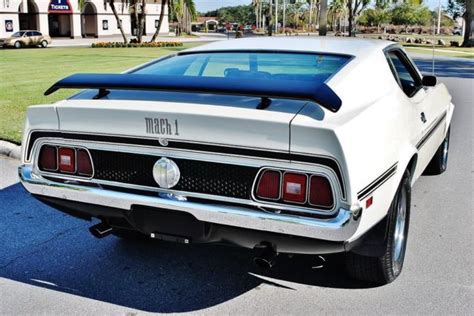 1971 Ford Mustang Mach 1 429 Cobra Jet Numbers Matching Ac For Sale