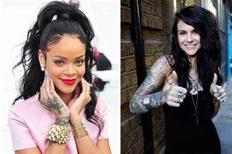 Brit Tattoo Expert Gives Rihanna The Needle Daily Star