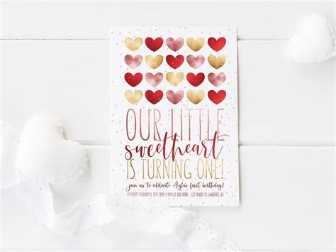 Little Sweetheart is Turning One First Birthday Party ...