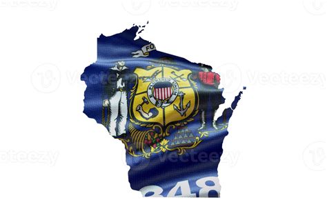 Free Wisconsin State Map Outline Icon Png Alpha Channel Usa State