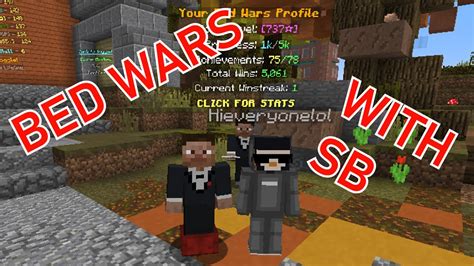 Bed Wars With Sb737 Youtube