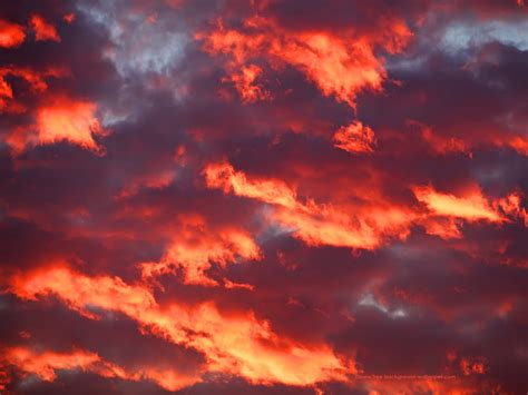 Burning Sky At Dusk Sky Background Red Clouds Hd Wallpaper Pxfuel