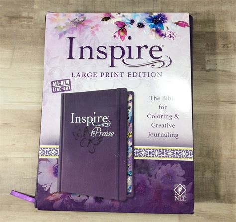 Large Print Nlt Inspire Praise Bible Review Bible Buying Guide
