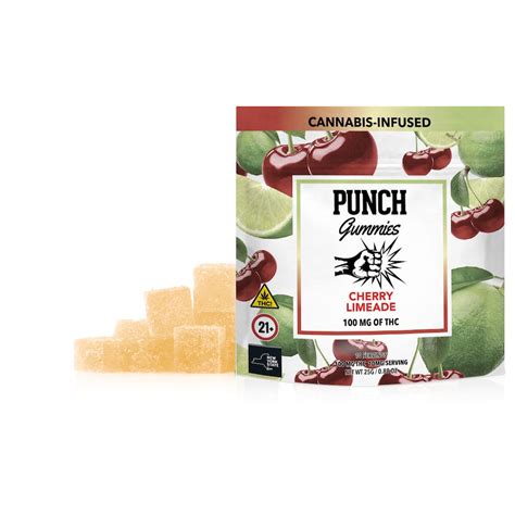 Punch Edibles And Extracts Punch Edibles 100mg Sugar Coated Gummies