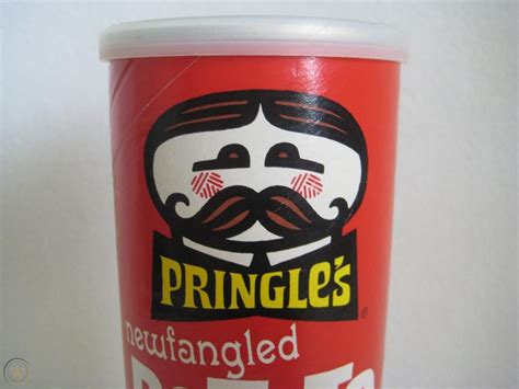 Vintage Original Pandg 1968 Newfangled Pringles Pringles Potato Chip Can