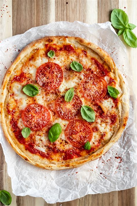 Margherita Pizza Recipe Kims Cravings