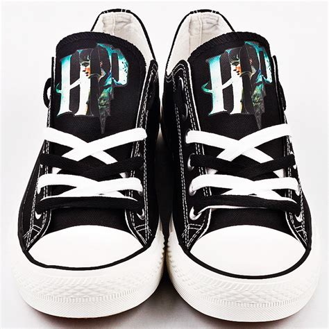 Harry Potter Shoes Harry Potter Sneakers Tennis Shoes Etsy