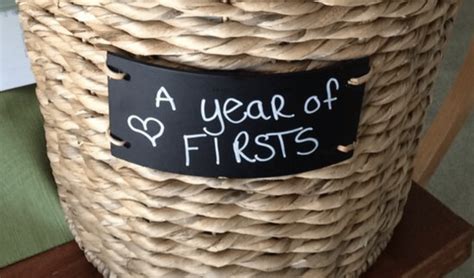 Diy Wedding Gift A Year Of Firsts Wedding Gift Basket Women Of Today