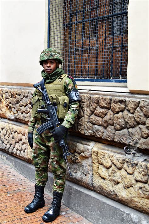 Colombian Soldier By Ana Urrutia 500px Soldier Colombian Military