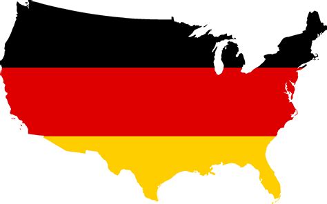 Germany Flag Map Clipart Best