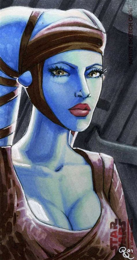 Aayla Secura Return Clone Wars Art Star Wars Women Star Wars Jedi