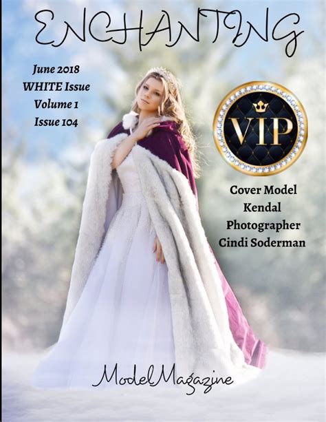 White Issue Volume 1 104 Enchanting Model Magazine June 2018 By