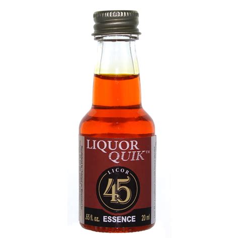 Liquor Quik Natural Liquor Essence 20 Ml Licor 45