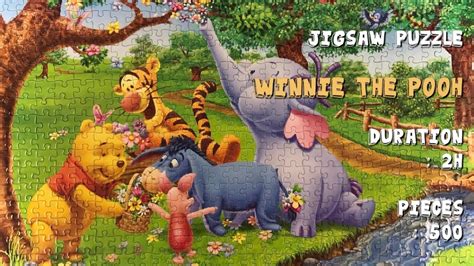 Is there a jigsaw puzzle board that fits a storage table? DIY Jigsaw Puzzle - Winnie The Pooh | 직소 퍼즐 | - YouTube