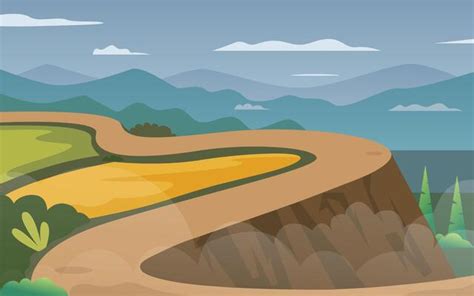 Dirt Road Vector Art Icons And Graphics For Free Download