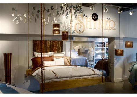 Hang your bed from the heavens! Irresistible Charm of bed hanging from ceiling - Little ...